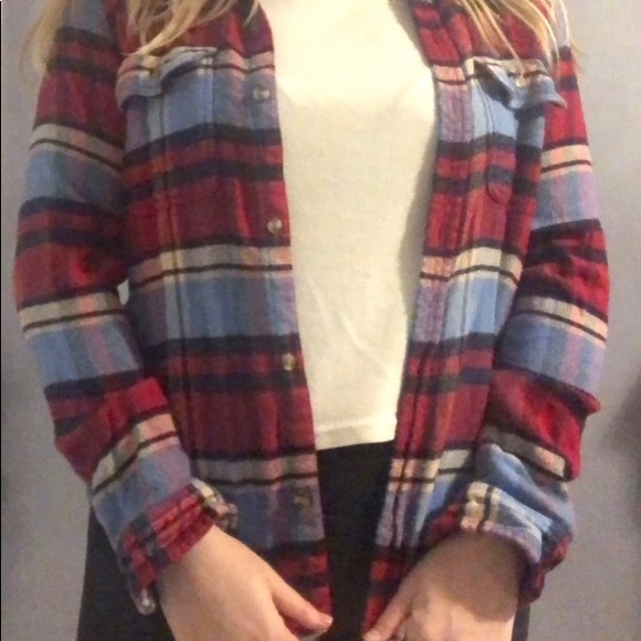 Red and blue Flannel - Picture 2 of 2